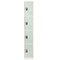 Adiroffice 12 in W, 12 in D, 72 in H, Steel ADI629-204-MGRN-PKG-2 - alternate 9